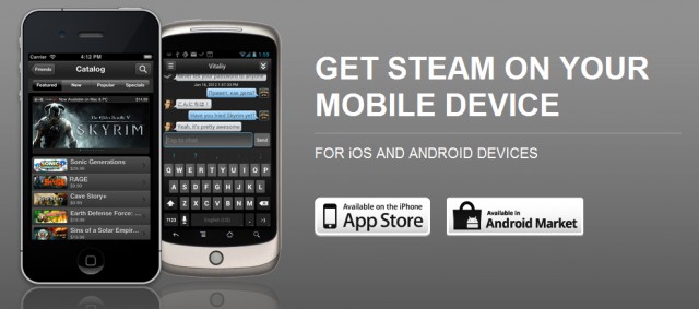Valve’s Official Steam App Now Available For Android And iOS