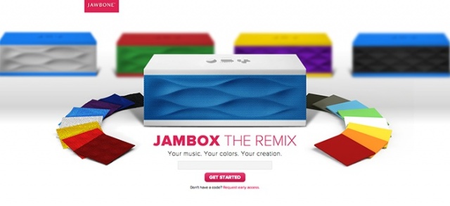 Jambox The Remix: Jawbone Announces A Crayola Worthy Palette Of Colors For Its Jambox