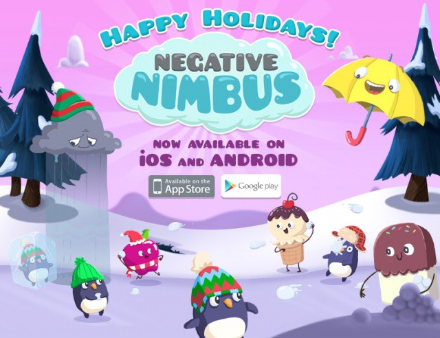 Negative Nimbus Now Raining On Android and iOS With New Holiday Level