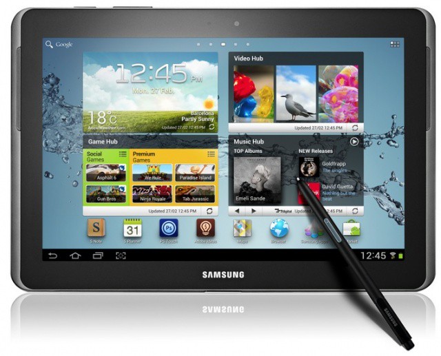 The Galaxy Note 10.1 could be about to get a little brother.