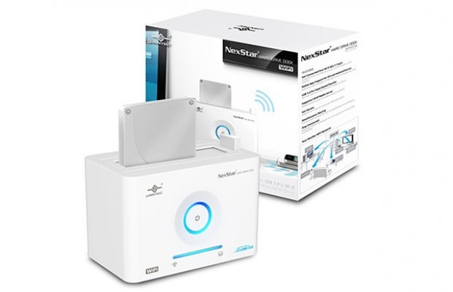 Vantec’s NexStar Hard Drive Dock Bumps Your Smartphone & Tablet Storage Over Wi-Fi