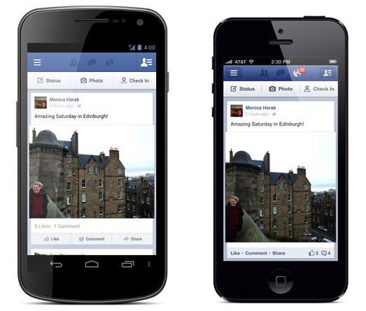 facebook mobile apps