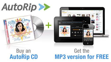 photo of Amazon AutoRip Gives You A Free MP3 Copy Of Every CD You’ve Bought Since 1998 image