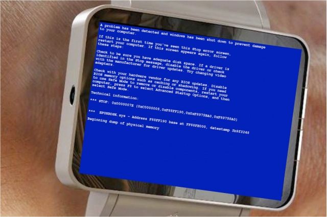 What a Microsoft smartwatch might look like.