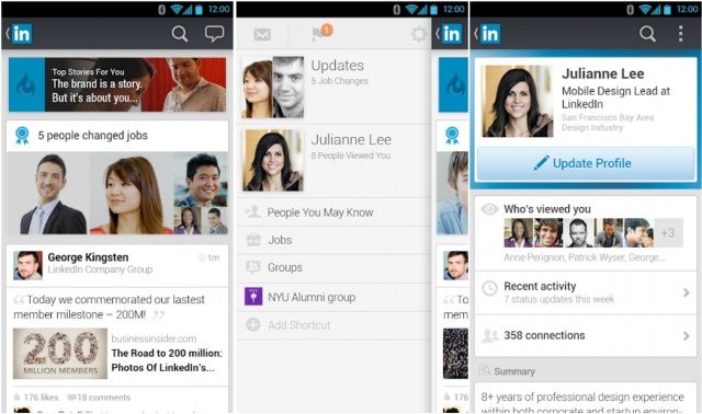 LinkedIn-update