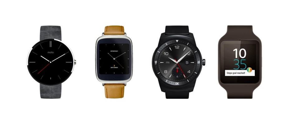 Gollum Just some of the devices that run Android Wear.