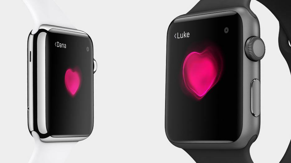 Apple Watch Digital Touch Digital Touch on Apple Watch. Photo: Apple