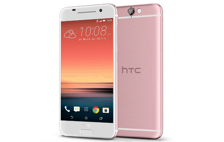 HTC's One A9 is pretty in pink. Photo: HTC