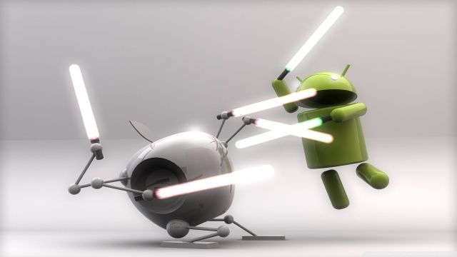 Android vs Apple Round 1