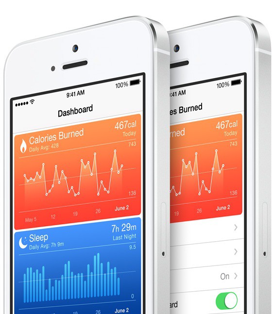Health lets you track all your fitness metrics.