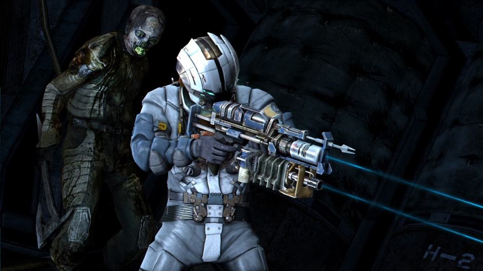 Dotties A scary shooter set in space? Dead Space has you covered. Screenshot: EA