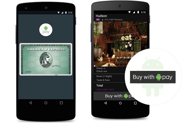 Android Pay will arrive to take on Apple Pay this fall. Photo: Google