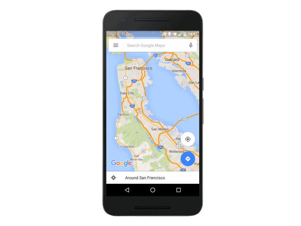 Google Maps goes offline. Photo: Google