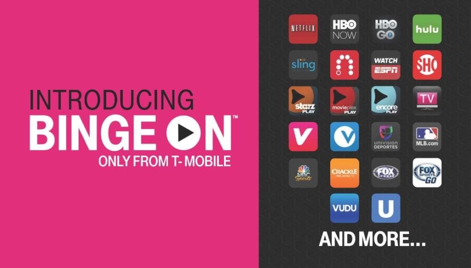 Watching Netflix no longer counts against your data on T-Mobile.