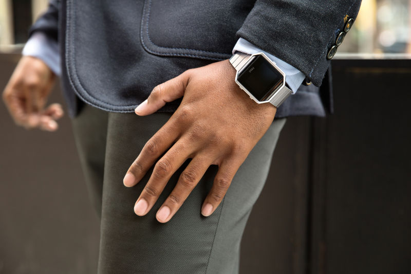 Pay Off Debt for iPhone Blaze is the most attractive Fitbit yet. Photo: Fitbit