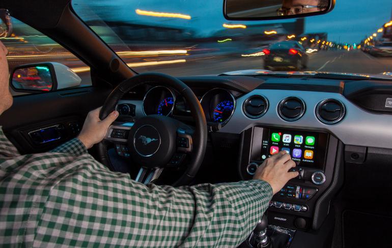 Ford is bringing CarPlay and Android Auto to its new vehicles. Photo: Ford