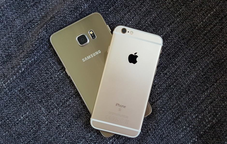 Galaxy S6 edge iPhone 6s 940x596 iPhone Android Samsung