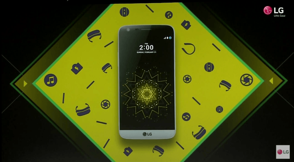LG G5 is more than it looks at first glance. Photo: LG