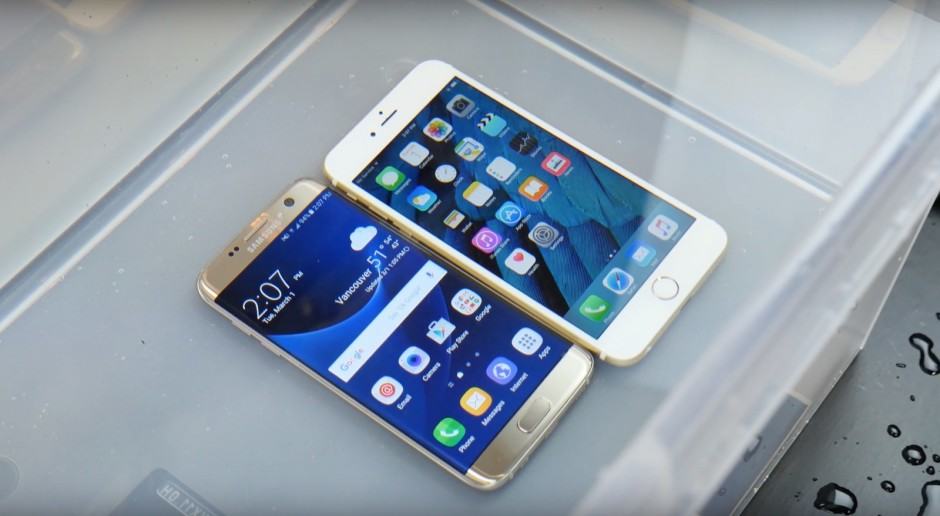 Screen Shot 2016 03 02 at 3.18.38 PM 940x516 Samsung's IP68 rating keeps it usable and safe underwater, but not so much when it gets dropped. Photo: EverythingApplePro/YouTube