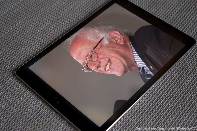 Silicon Valley is behind Bernie Sanders all the way. Photo: Ste Smith/Jonathunder/Cult of Mac